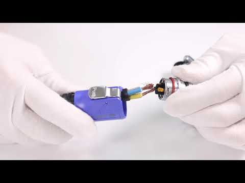 Konektor Kabel Tahan Air Plastik 7 Pin Plug Listrik Industri Untuk Pencahayaan Led